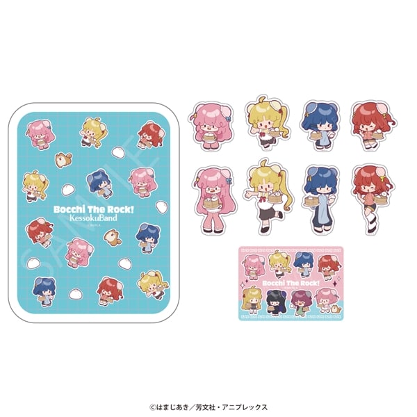 ぼっち・ざ・ろっく！ | 缶入りステッカー | 01.総柄（描き起こし