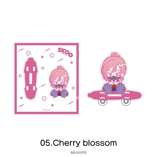 SK∞ エスケーエイト | スケボーアクリルスタンド | 05.Cherry blossom