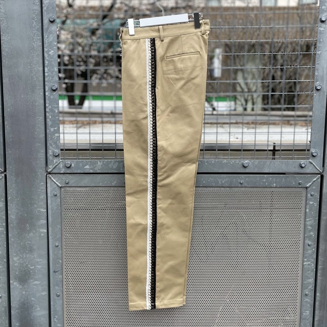 Allege/アレッジ-Side Line Chino Pants-(3 ベージュ