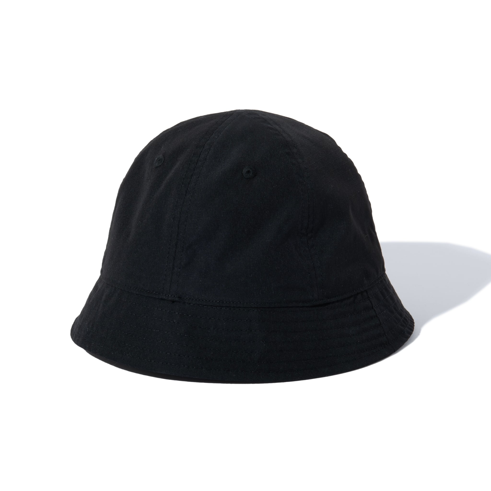 Acy/6PANEL HAT-BLACK