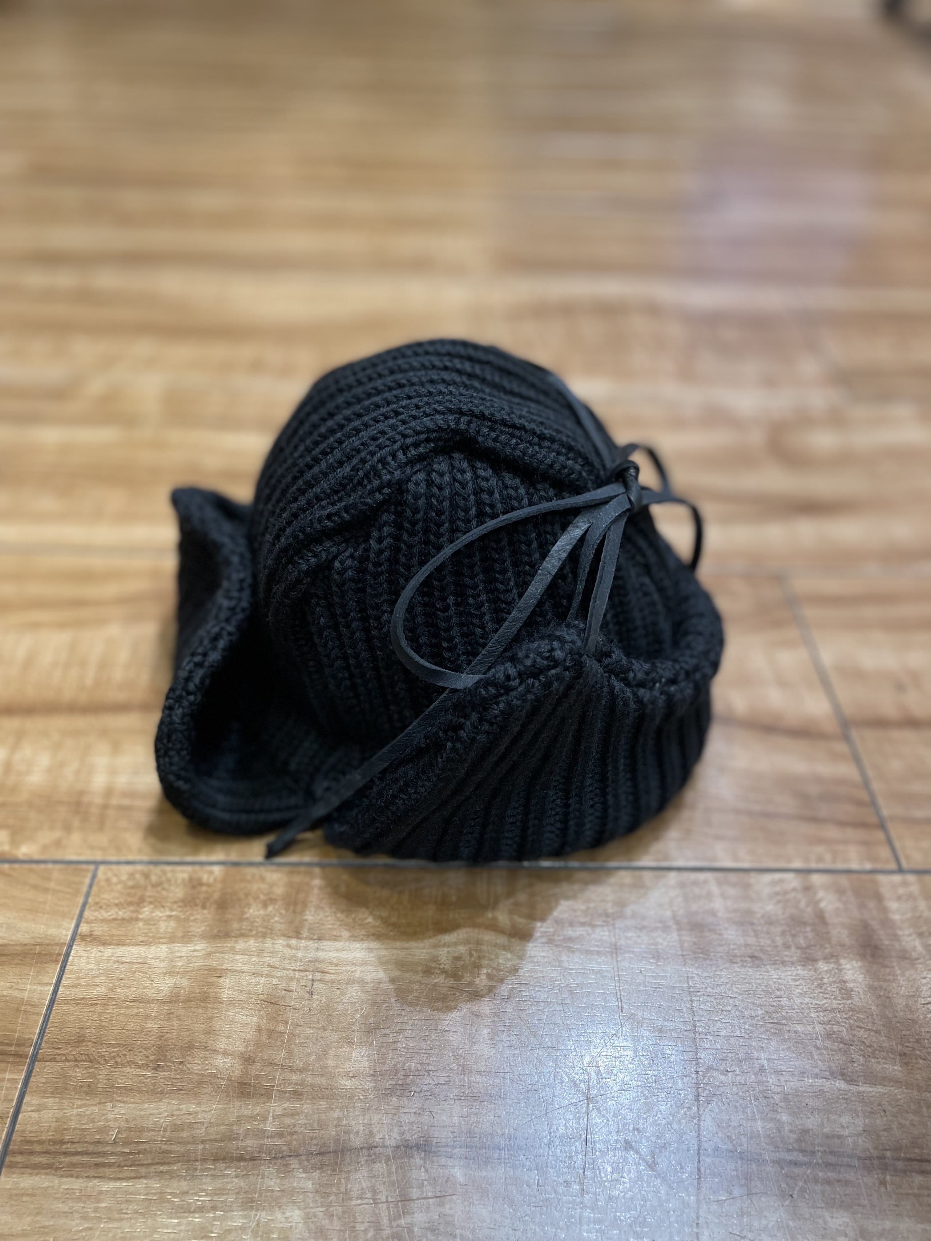 SOUTH2 WEST8/BOMBER CAP - W/A KNIT(FREE BLACK)｜ ビーバー｜池袋