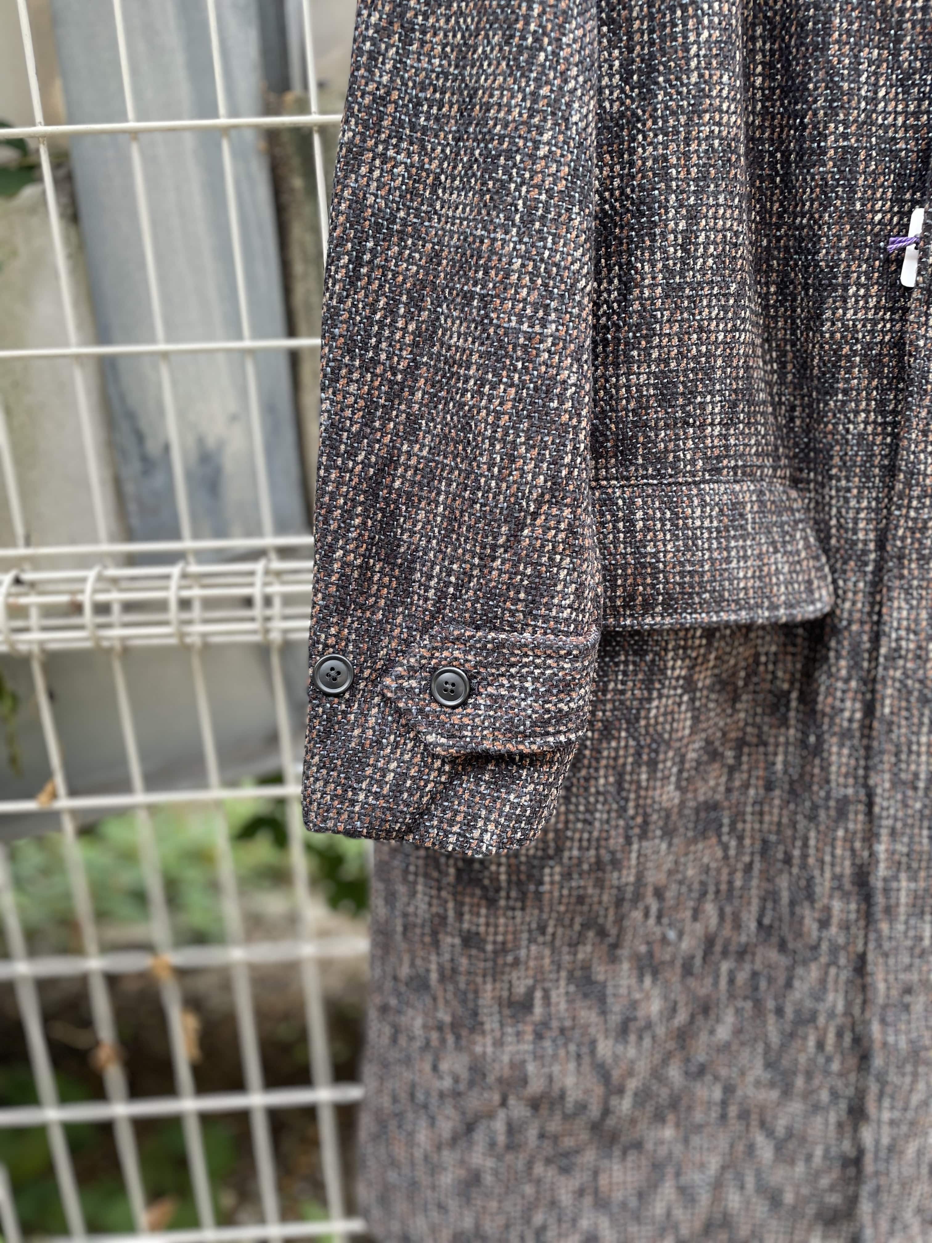 Needles/Chester Coat-Wool Jacquard Plaid