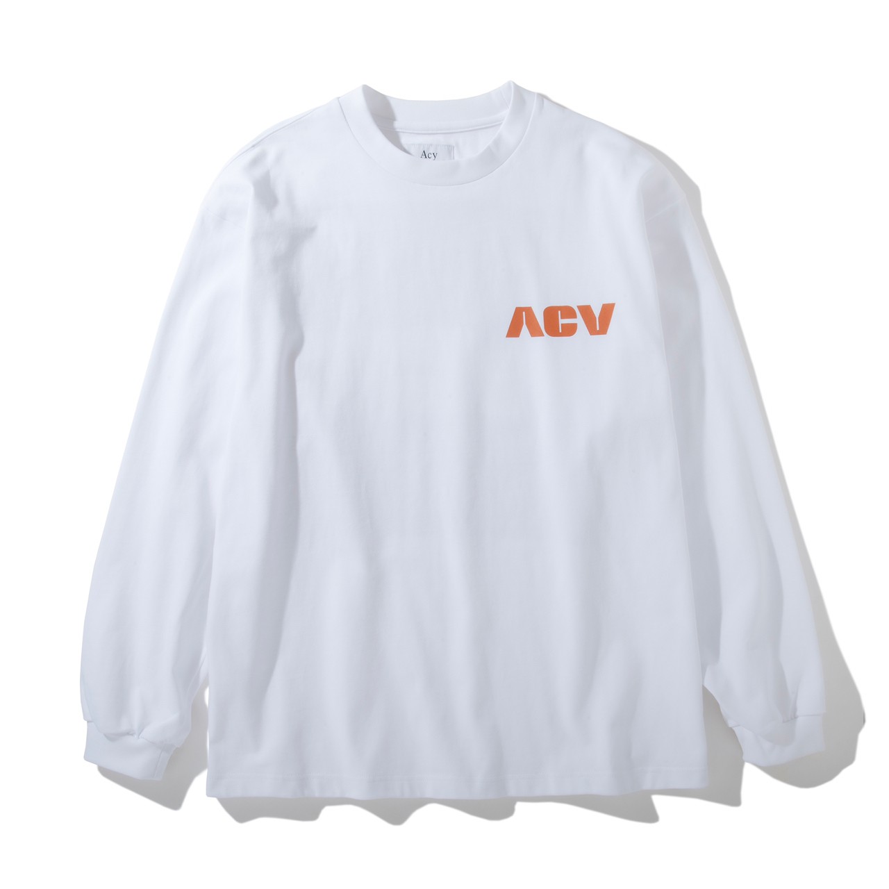 Acy/TUBE L/S TEE ホワイト L