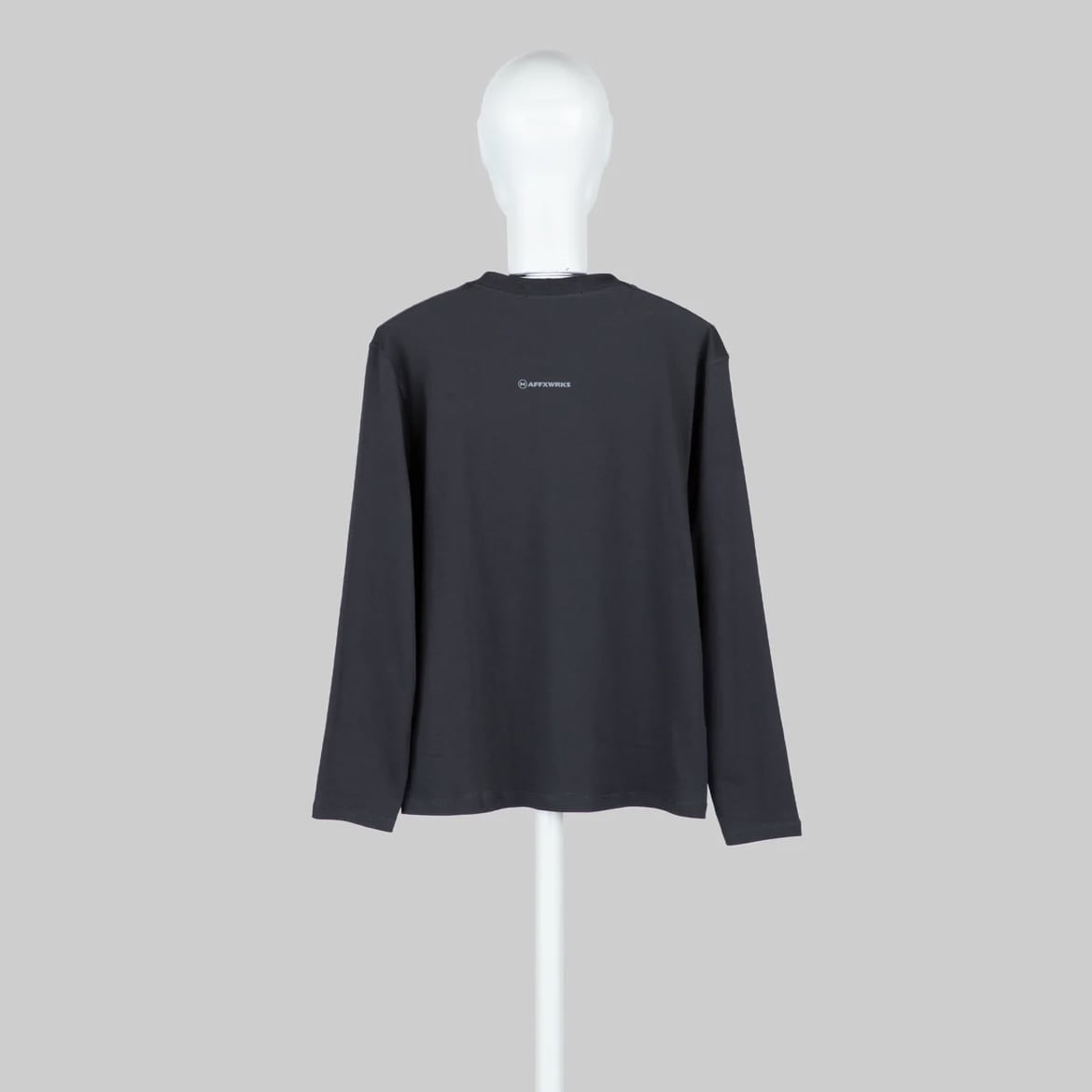 AFFXWRKS/LONG SLEEVE POCKET T-SHIRT BLACK L