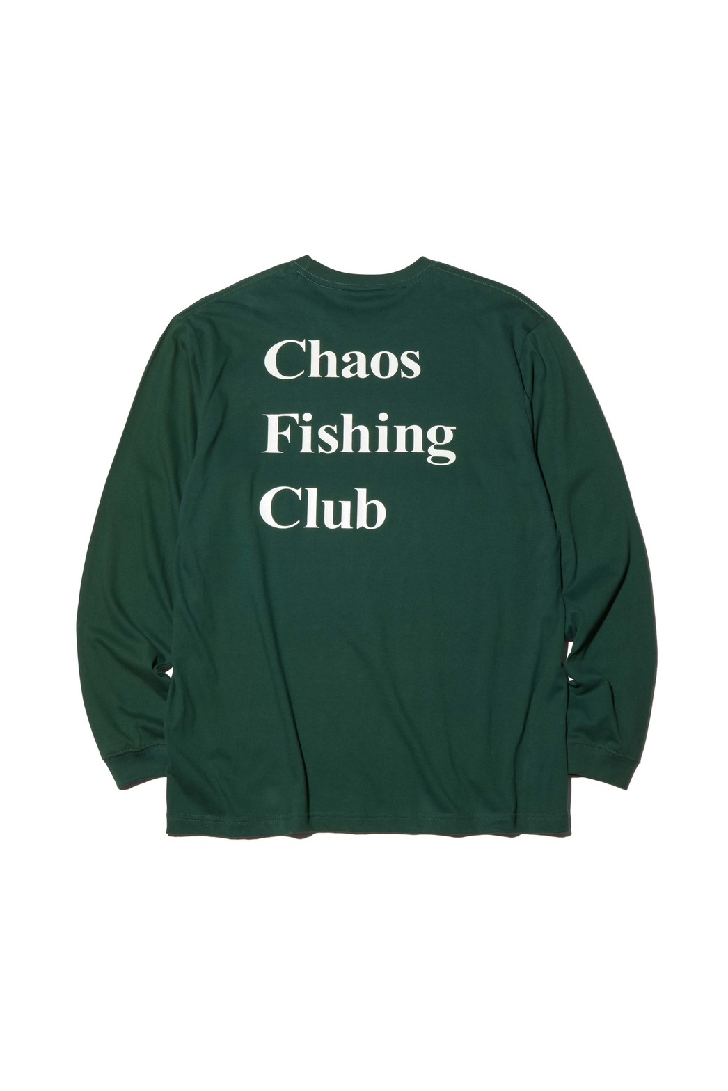 Chaos Fishing Club/カオスフィッシングクラブ/LOGO L/S TEE(M GREEN ...