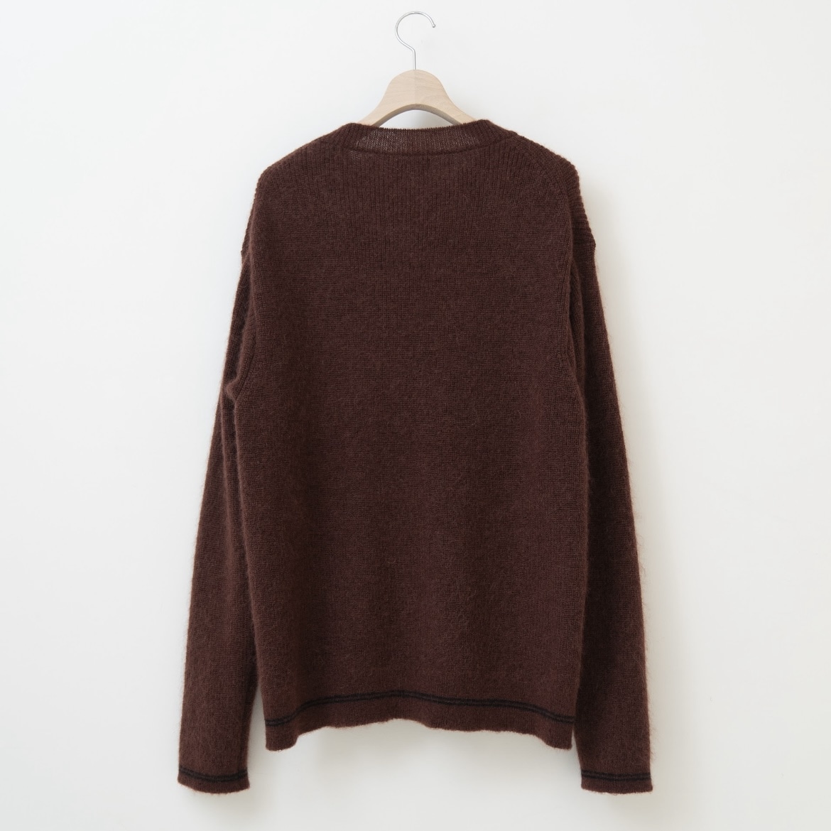 Allege/アレッジ/Mohair V neck P/O Knit