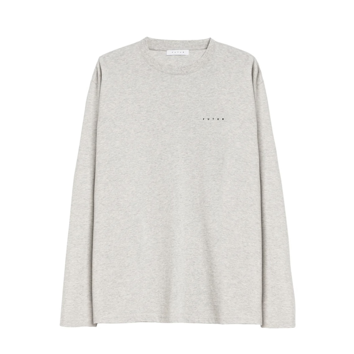 FUTUR/フューチャー/Doud L.S. Tee GREY M