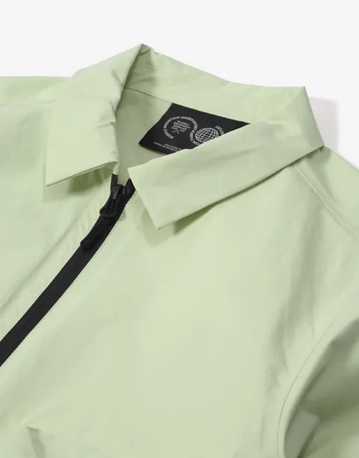 Purple Mountain Observatory/CLIMATE LIGHTWEIGHT JACKET IN LIME CREAM YELLOW M