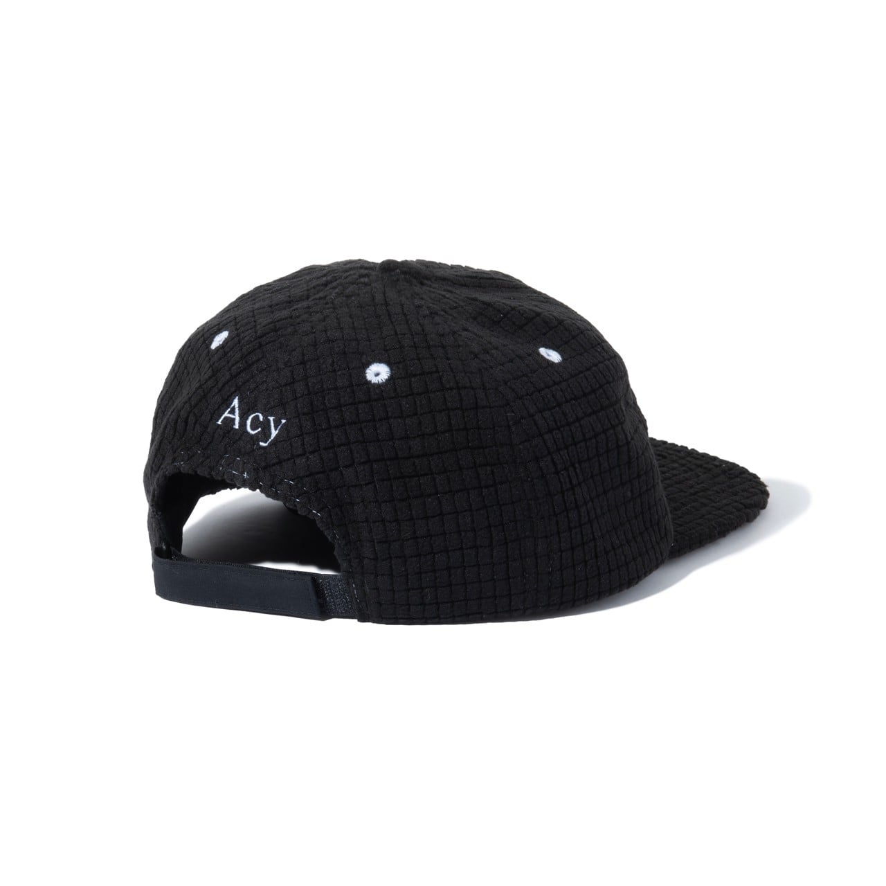 Acy/エイシー/FLEECE 6PANEL CAP ブラック FREE
