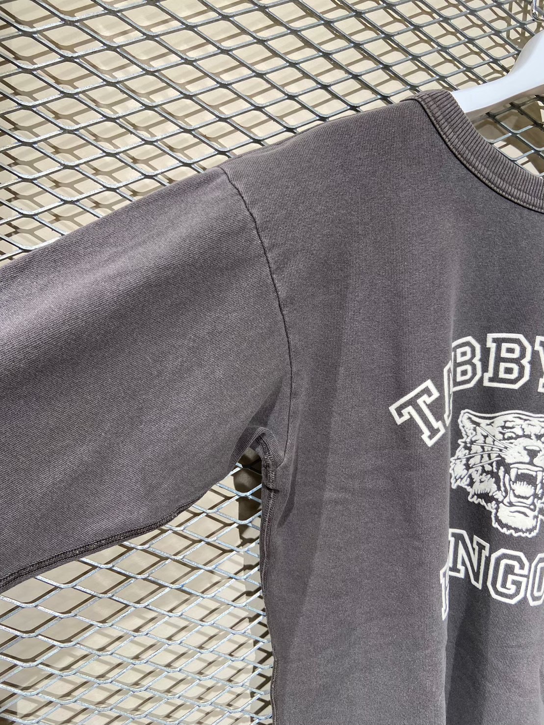 Mixta/ミクスタ　'TABBY CAT HANGOUT' CREW NECK SWEAT SET IN Vintage Black XS