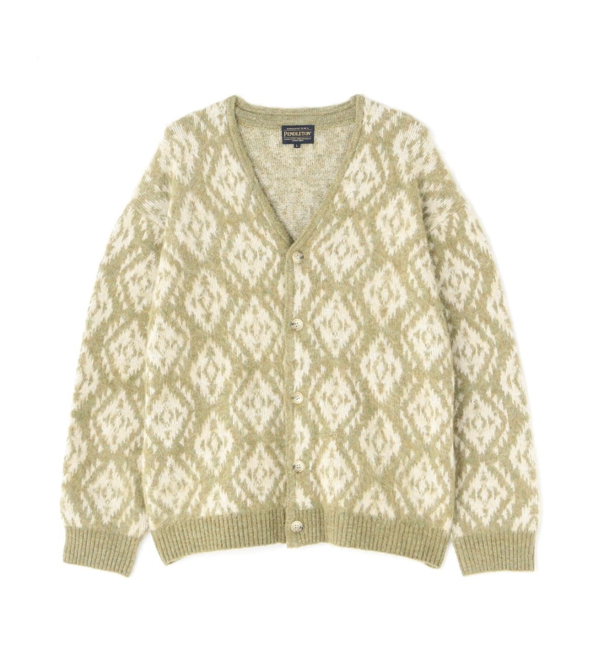 PENDLETON/ペンドルトン/V NECK CARDIGAN(M ベージュ)｜ ビーバー