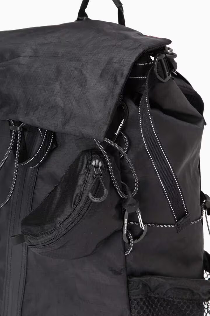 and wander/アンドワンダー/ECOPAK 30Lbackpack BLACK Free