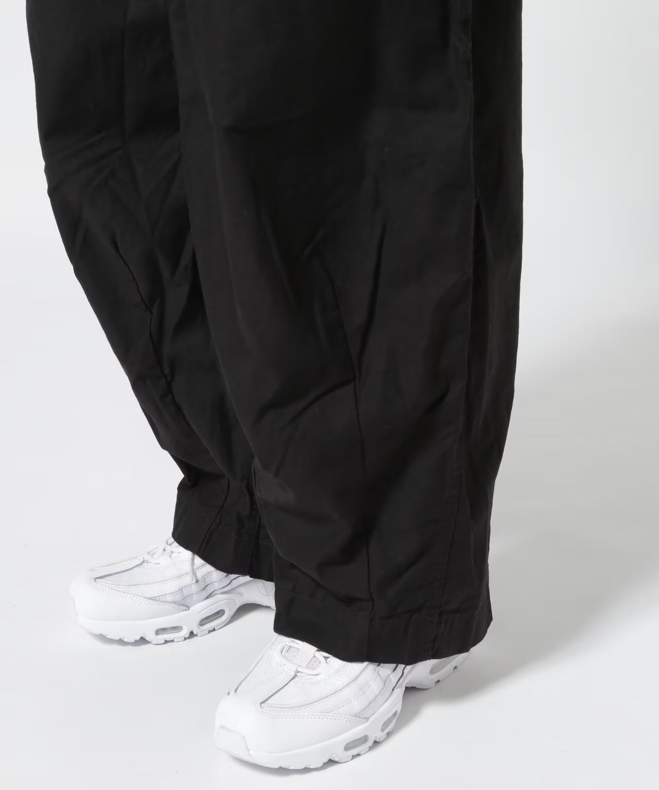 NEEDLES/ニードルズ/H.DPant-Fatigue/ヒザデルパンツ　BLACK BLACK XS