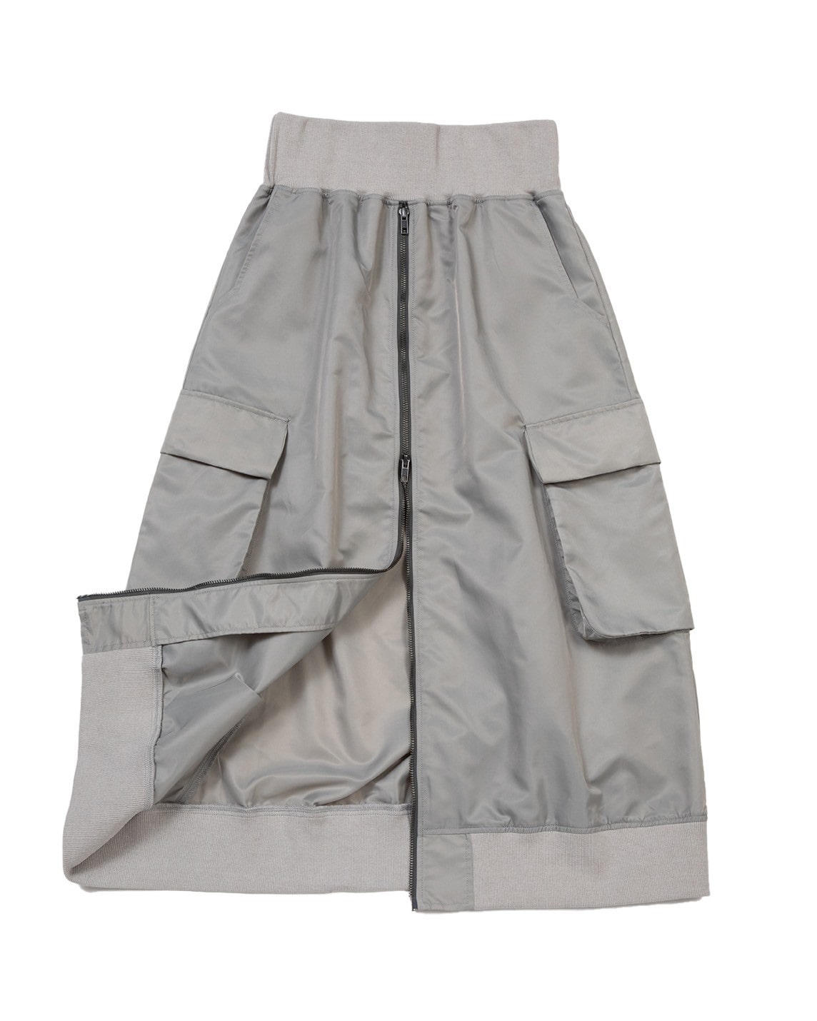 PARANOID/パラノイド/Nylon Rib Skirt GRAY M