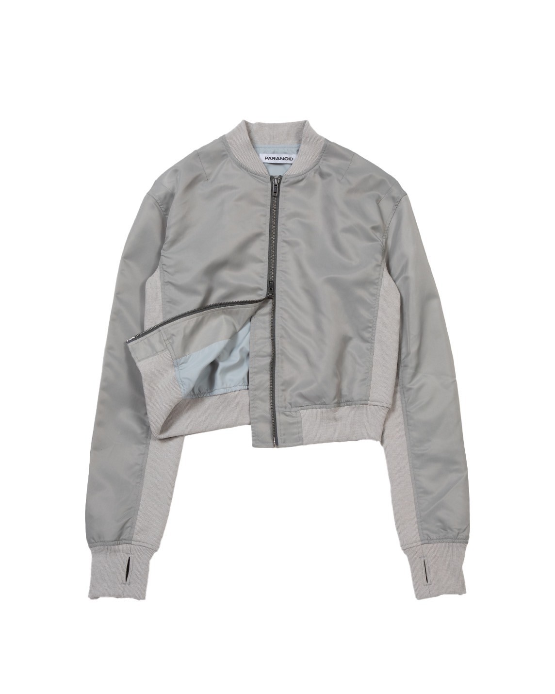 PARANOID/パラノイド/Crop MA1 Jacket GRAY M