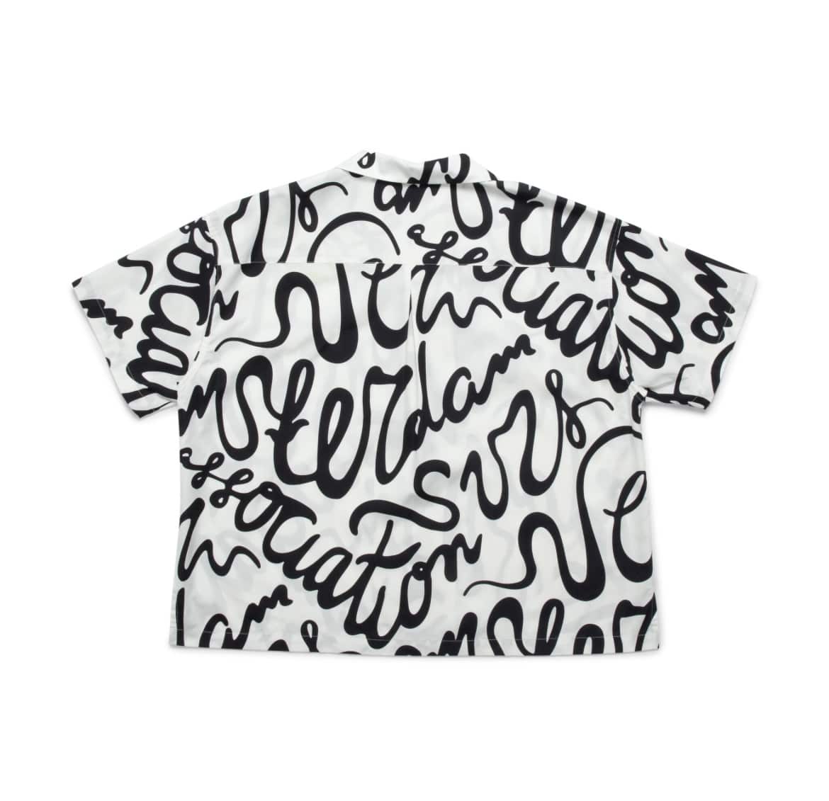 New Amsterdam Surf Association/ニューアムステルダムサーフアソシエーション/WIJK SHIRT TULIP DAZZLING BLUE WHITE M