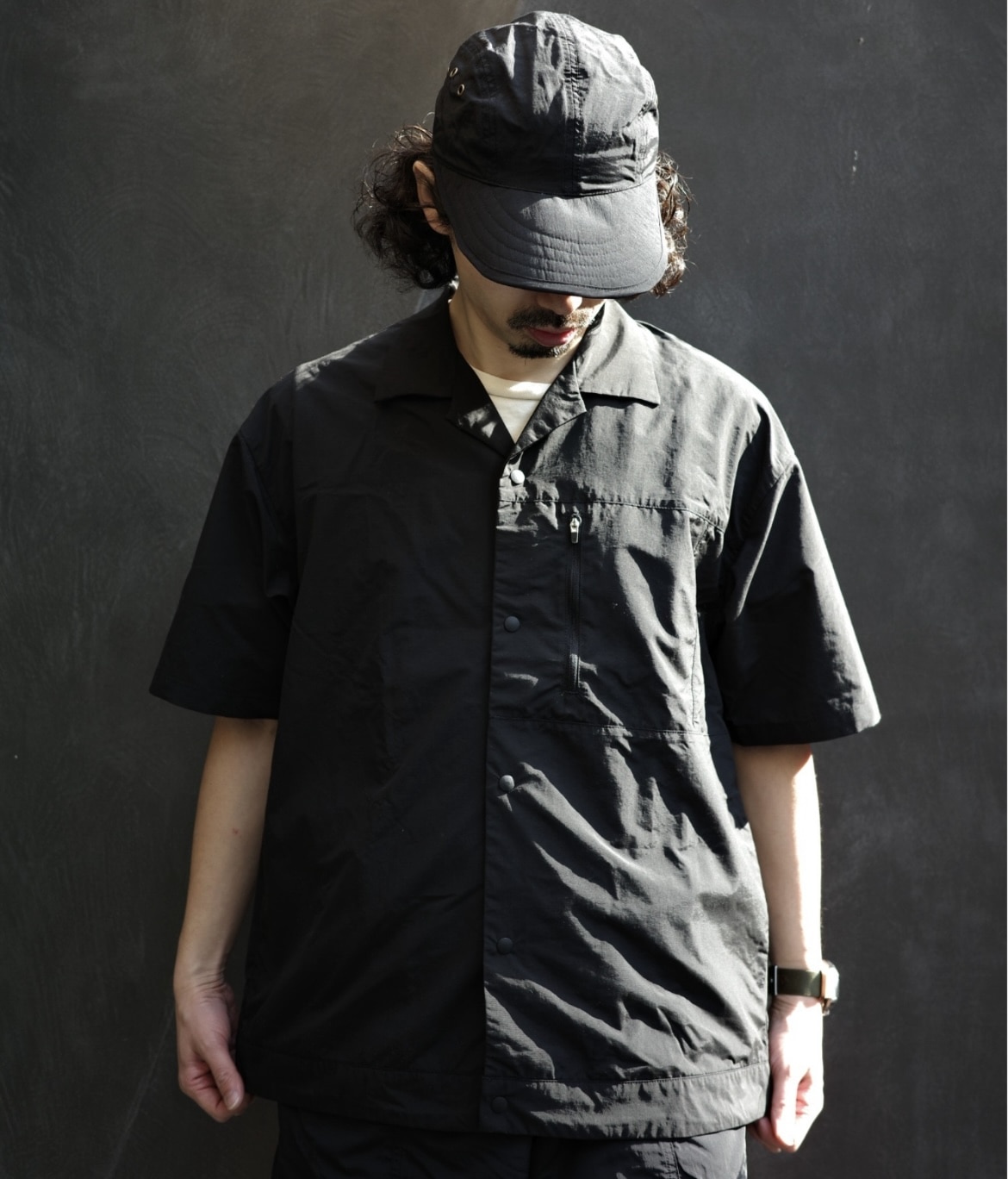 Jagged Edge Mountain Gear/ジャギッドエッジマウンテンギア/別注SS シャツ BLACK M