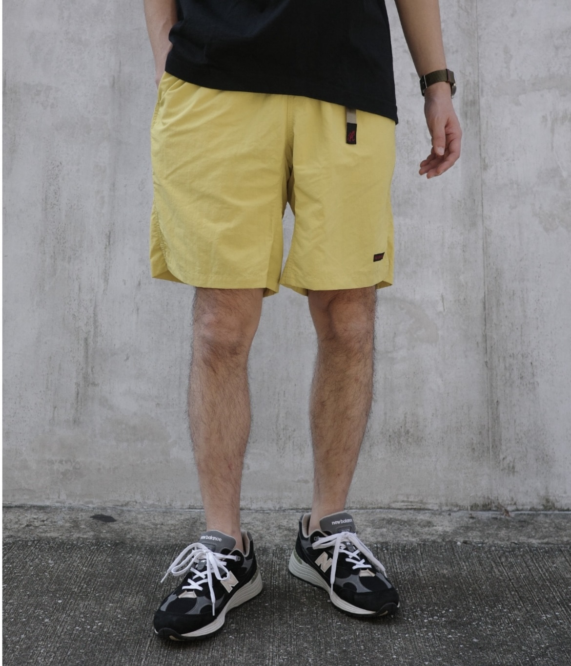 GRAMICCI/グラミチ/NYLON PACKABLE GSHORT ナイロンパッカブルＧショーツ　G4SM-P146 YELLOW S