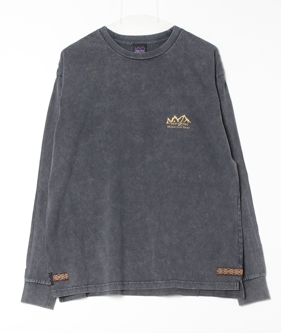 Jagged Edge Mountain Gear/ジャギッドエッジマウンテンギア/　”天風水山” PRINT L/S TEE BLACK M