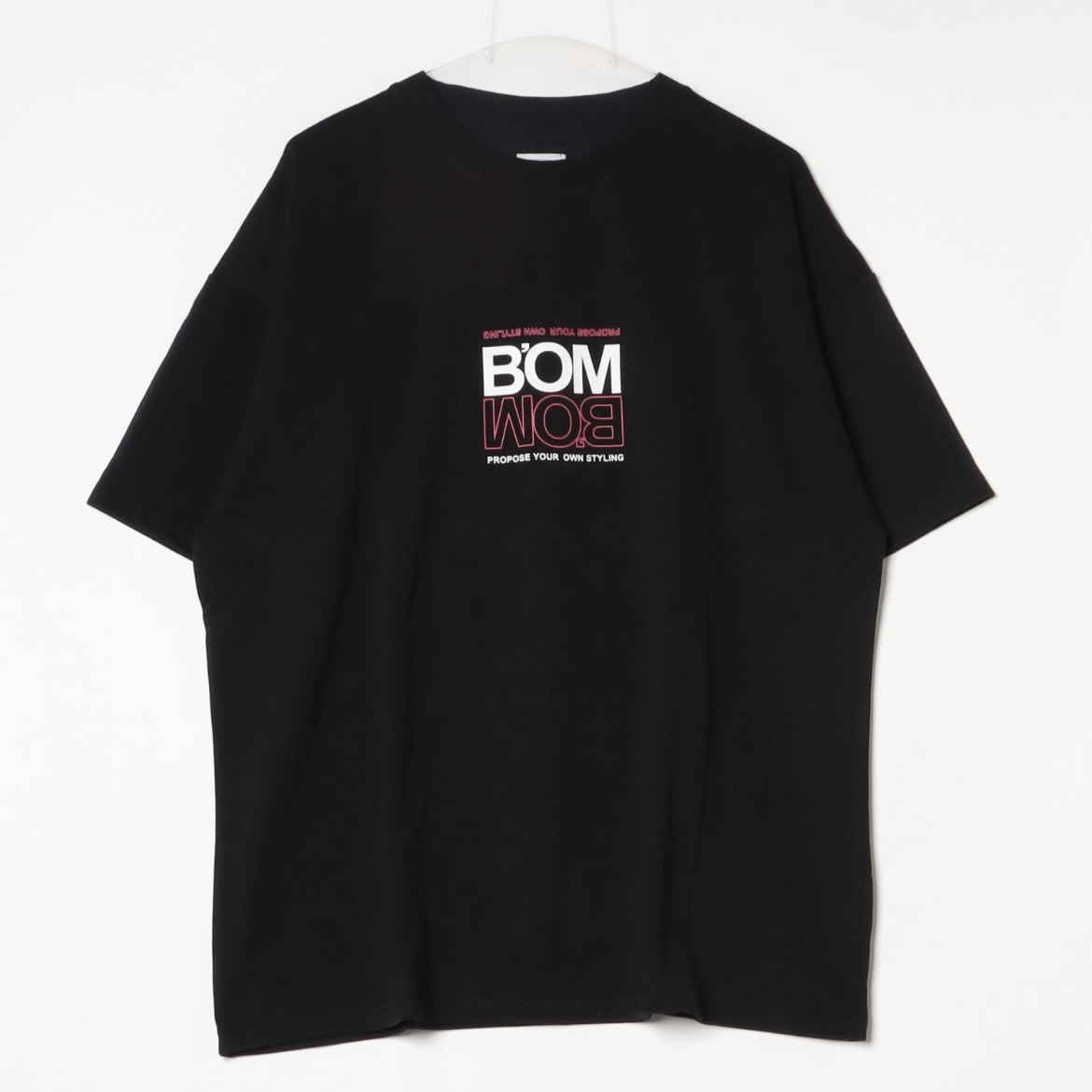 B omnivore/ビーオムニボー OMNIVORE S/S TEE ブラック M