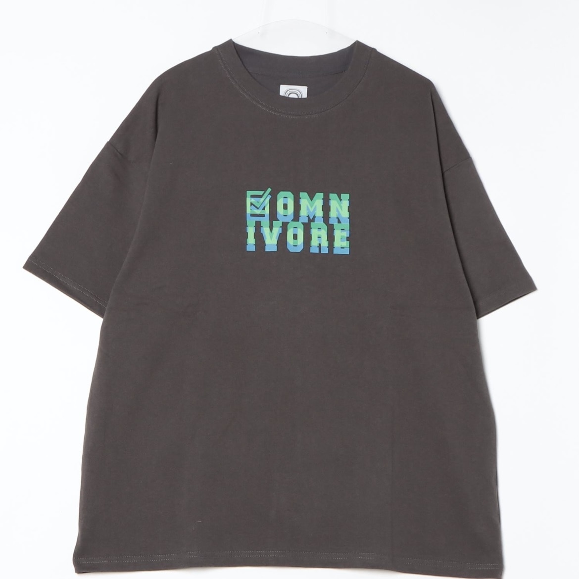 B omnivore/ビーオムニボー NUMBER S/S TEE ブラック M