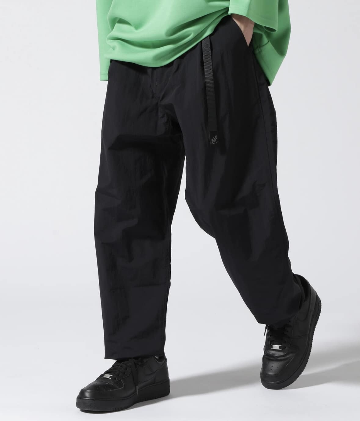 新品 グラミチ×ビーバー 別注リラックスパンツ ブラック Mサイズ GRAMICCI/グラミチ/別注GRAMICCI リラックスパンツ(S BLACK