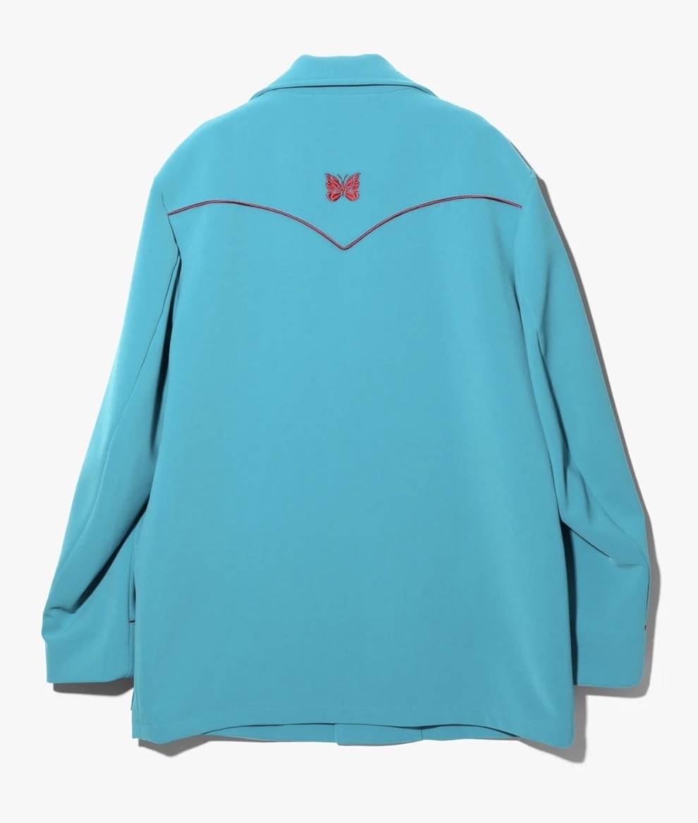 Needles/ニードルズ/WESTERN LEISURE JACKET - PE/PU DOUBLE CLOTH(S Turquoise)｜  ビーバー｜池袋PARCO | ONLINE PARCO（オンラインパルコ）