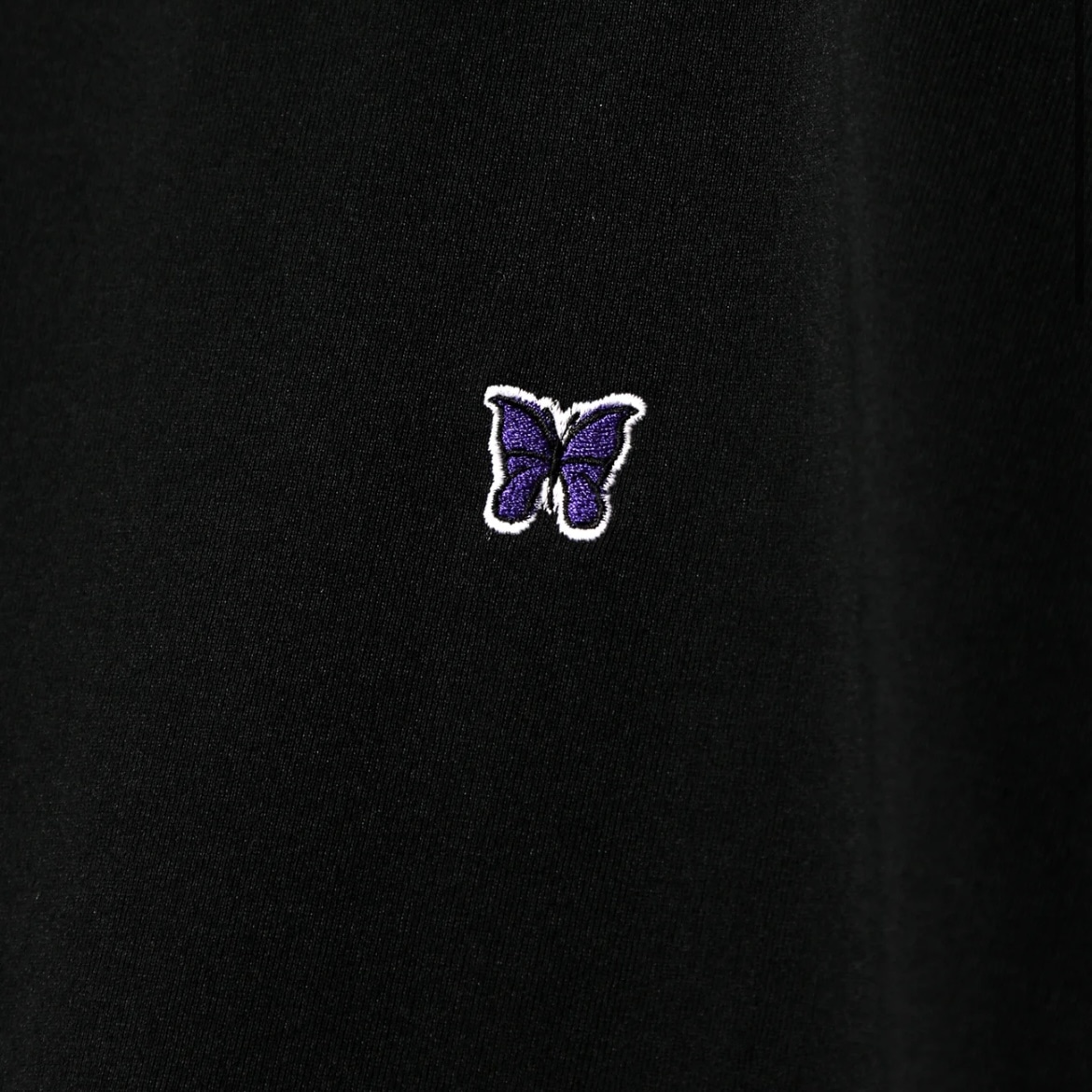 Needles/ニードルズ/L/S HIGH NECK TEE - POLY JERSEY 24AW BLACK S