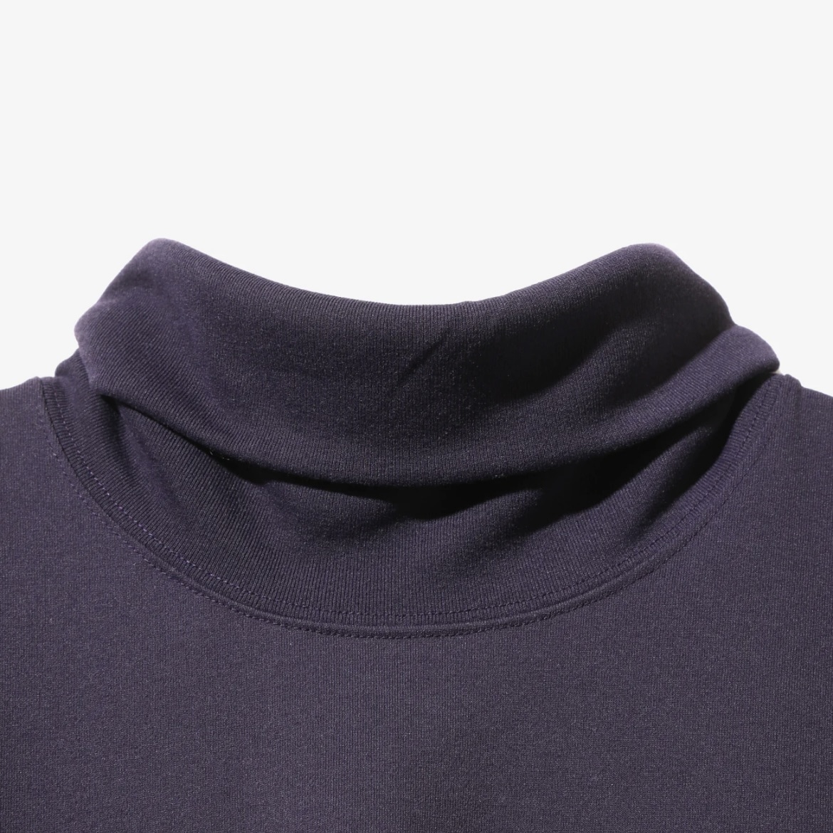 Needles/ニードルズ/L/S HIGH NECK TEE - POLY JERSEY 24AW PURPLE S
