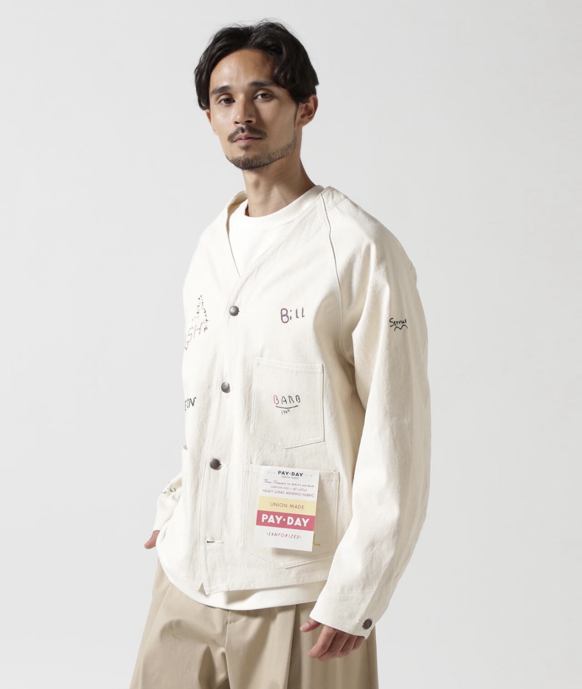 PAYDAY/ペイデイ/別注enjneer jacket 刺繍 KINARI M