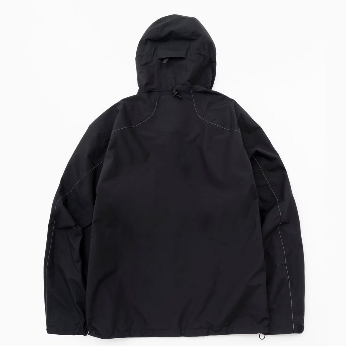 and wander/アンドワンダー/2.5L hiker rain jacket(S BLACK