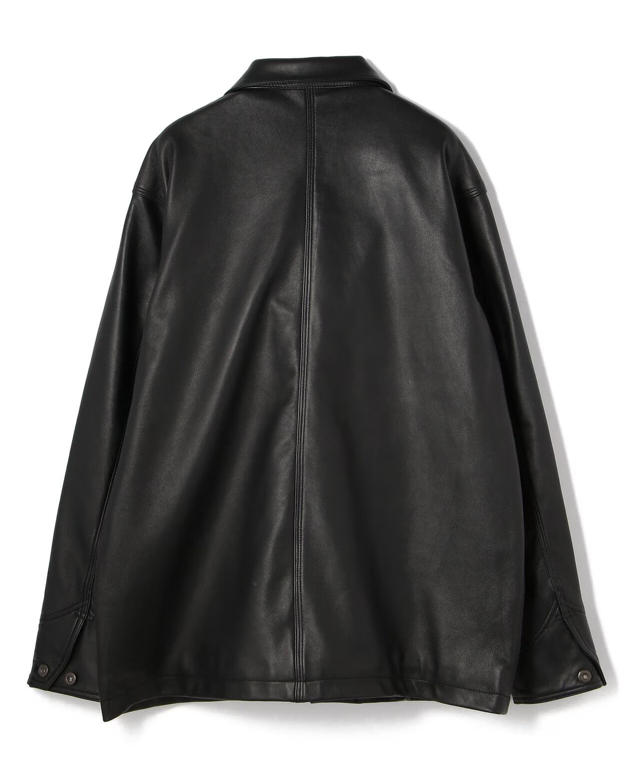 Schott/ショット/LAMB LEATHER COVERALL JACKET BLACK M