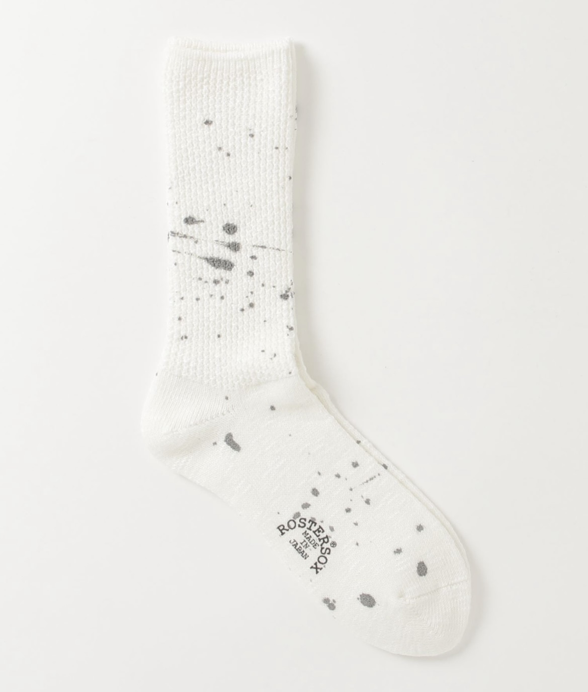 ROSTER SOX/ロスターソックス  84PAINT SOCKS メンズ レディース ホワイト 1