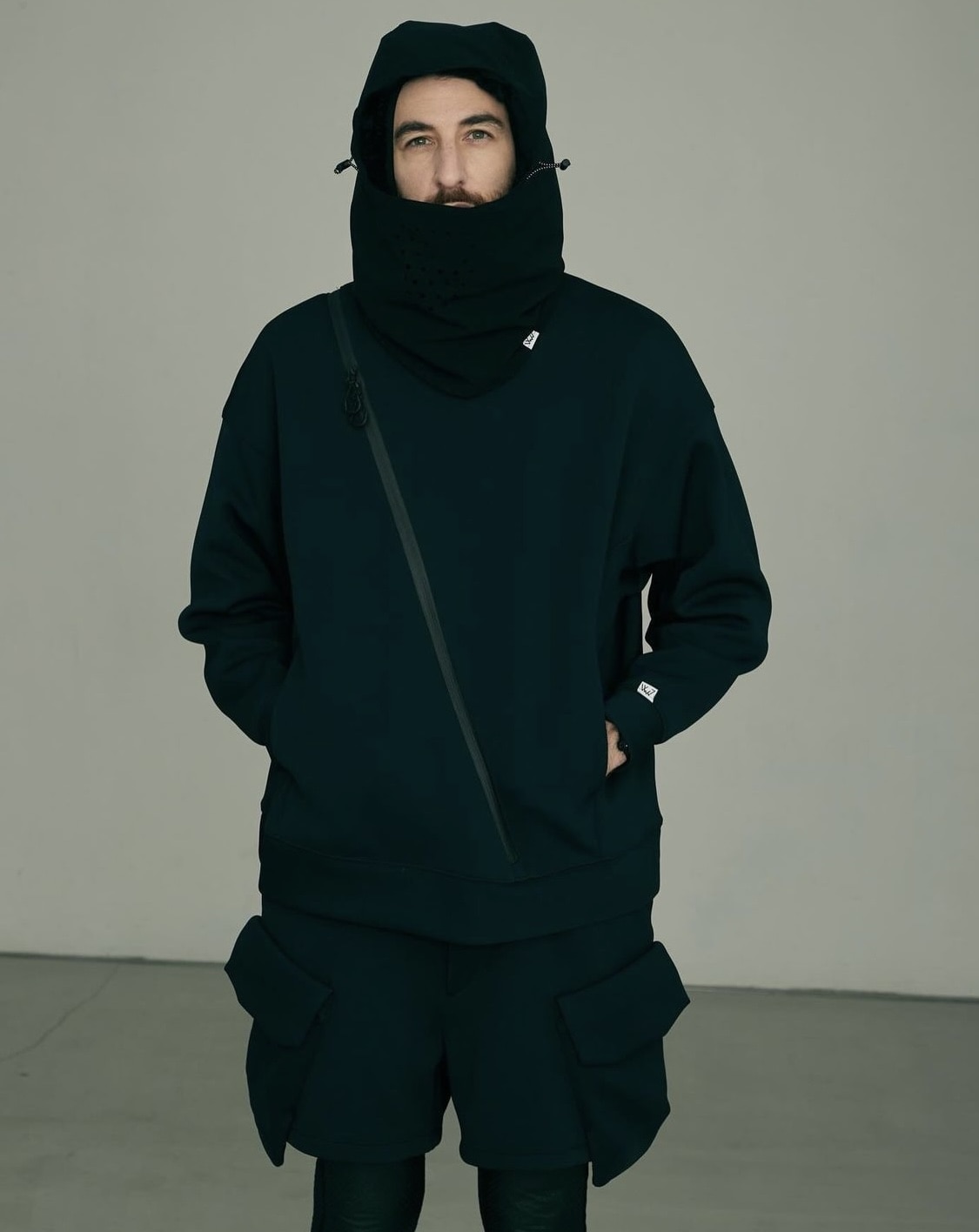 CMF OUTDOOR GARMENT/シーエムエフアウトドアガーメント/DIVER CREW Black L