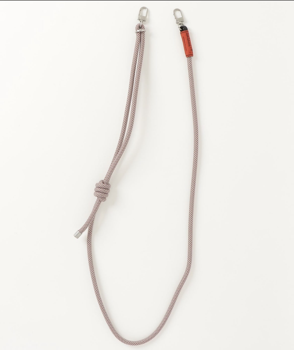 Topologie/トポロジー　Topologie Wares Strap 8.0mm Rope Strap 【ストラップ単体】 Grey / Red / Blue Lattice FREE