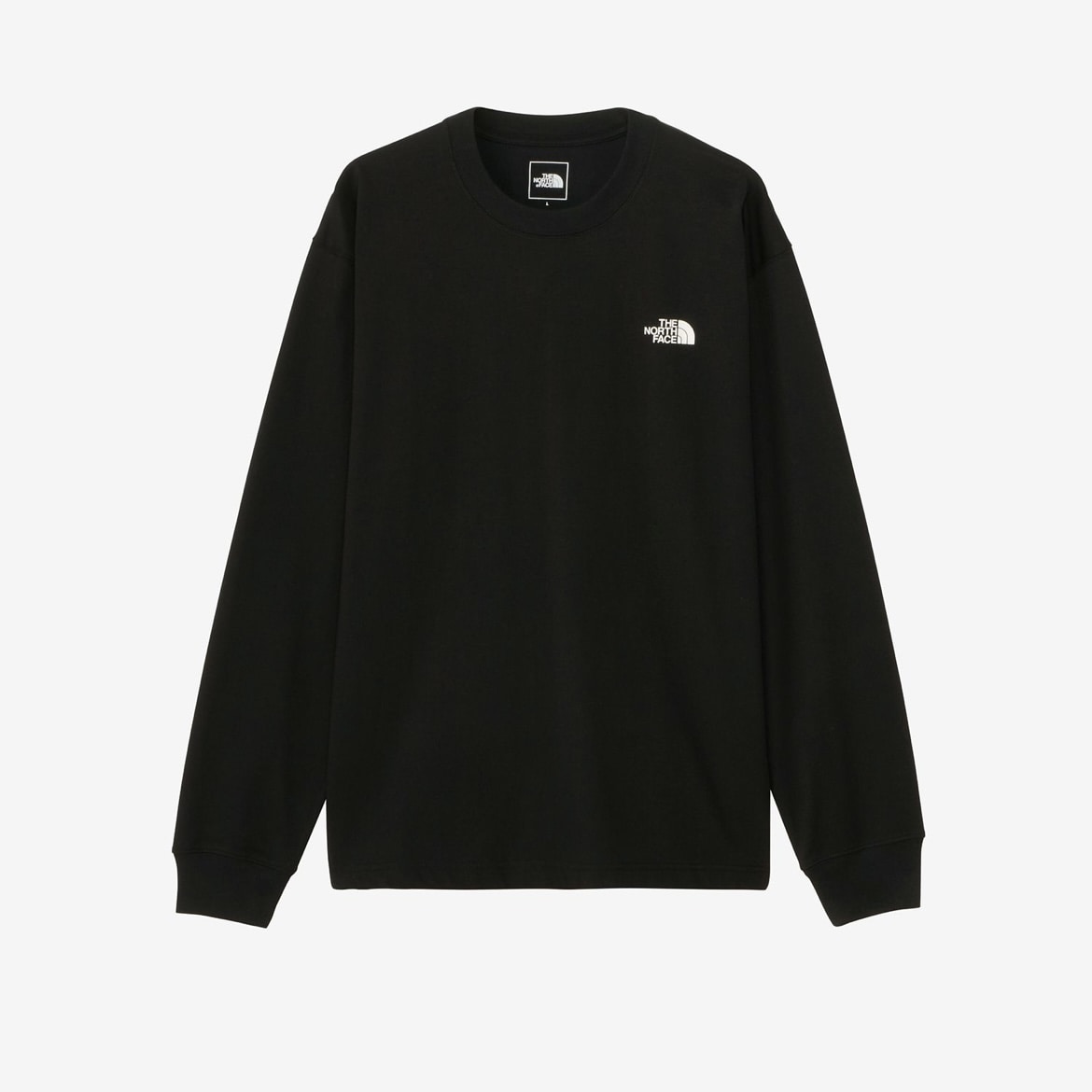 THE NORTH FACE/ザ・ノースフェイス/L/S Back Square Logo Tee ロングスリーブバックスクエアロゴティー ブラック M