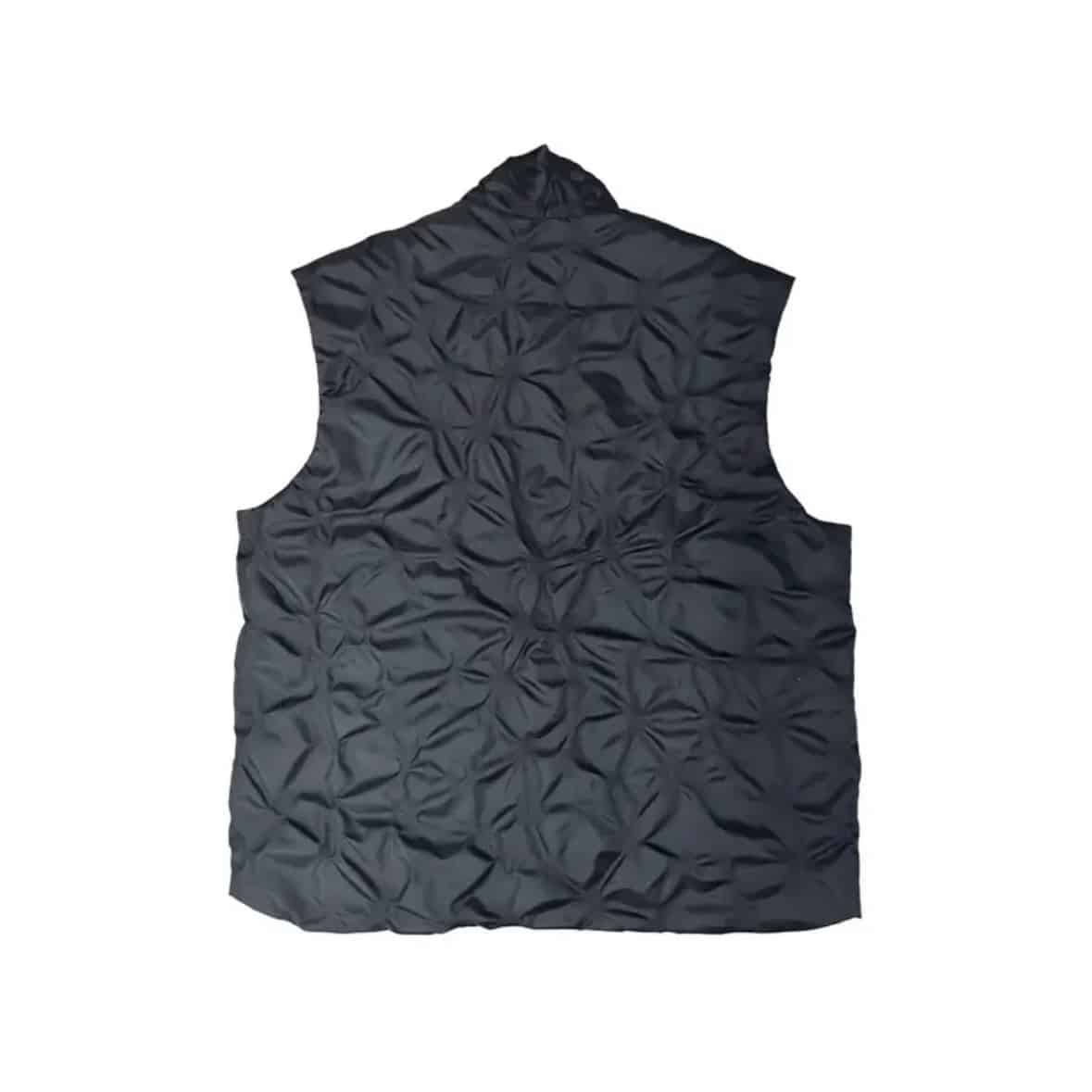 ryaw/リャウ/Leaf vein VEST BLACK 2