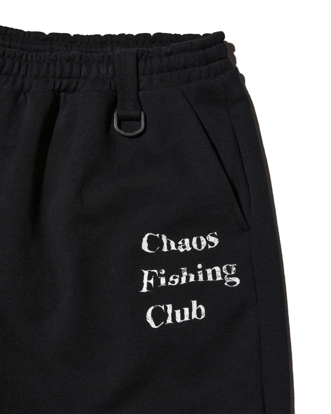 CHAOS FISHING CLUB/カオスフィッシングクラブ/LOGO SWEAT PANTS Black M