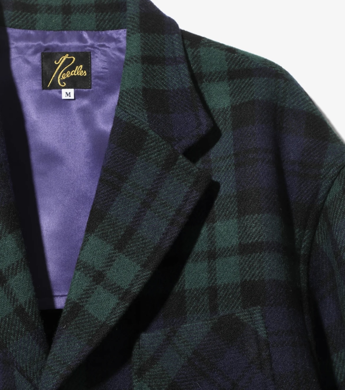 NEEDLES/ニードルズ/LOAFER JACKET - WOOL TARTAN PLAID GREEN S