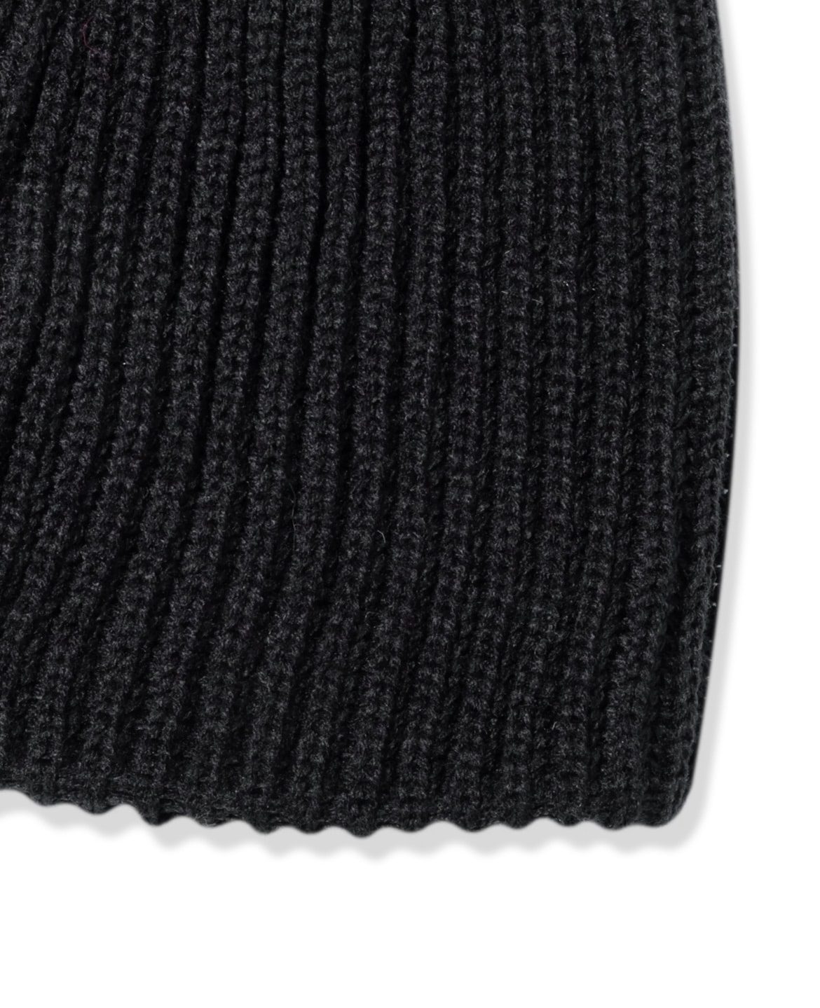 YESEYESEE/イエスアイシー/Short Cascade Beanie Black BLACK FREE