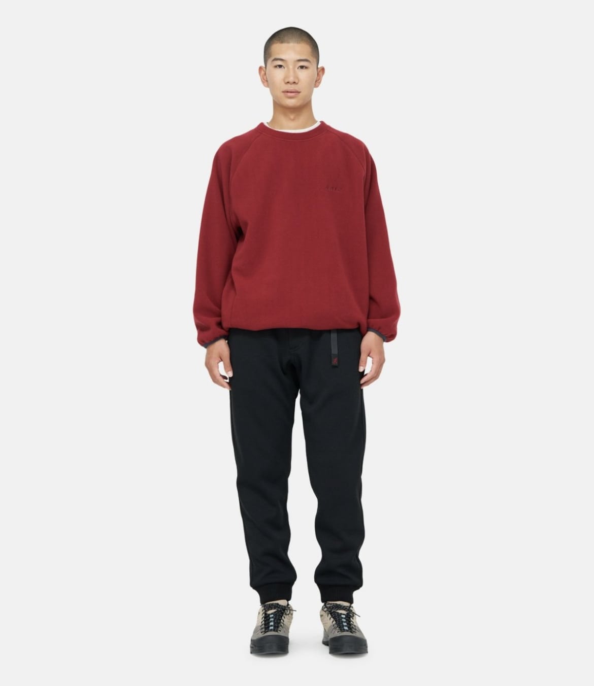 GRAMICCI (グラミチ) BONDING KNIT FLEECE NARROW RIB PANT
