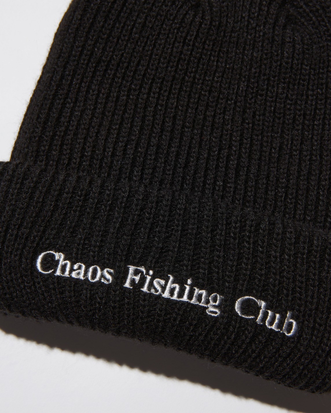 CHAOS FISHING CLUB/カオスフィッシングクラブ/LOGO WATCH CAP Black FREE