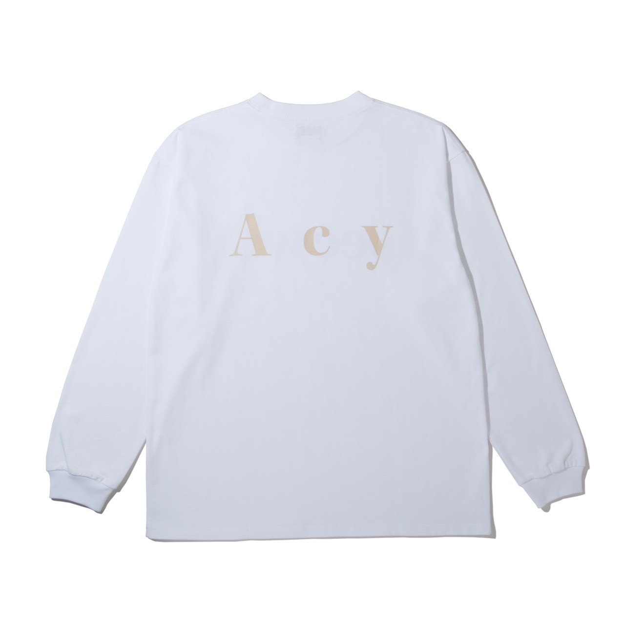 Acy/エイシー/ACY L/S TEE WHITE 2