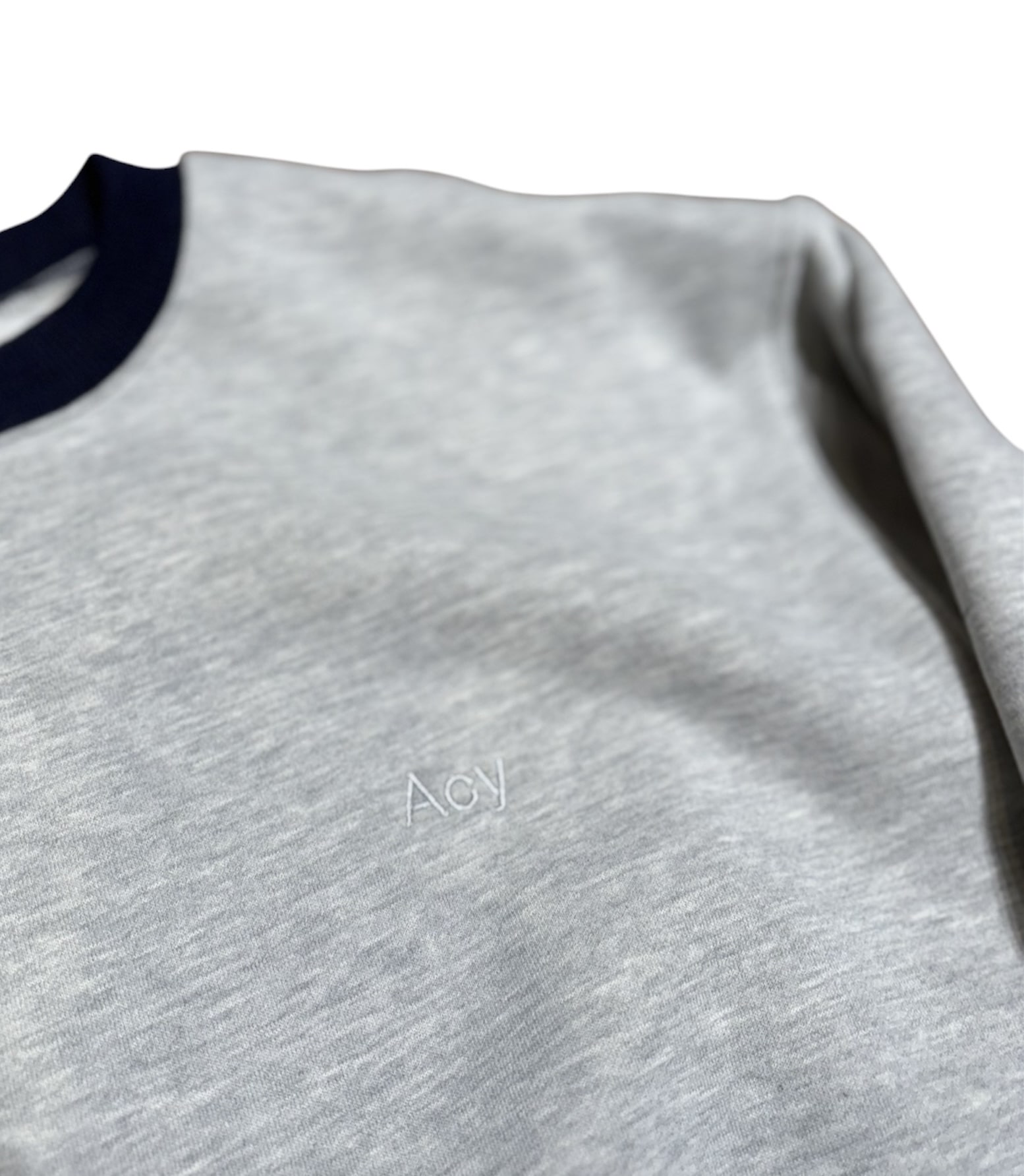 Acy/エイシー/SOUTH CREW NECK SWEAT GRAY 2