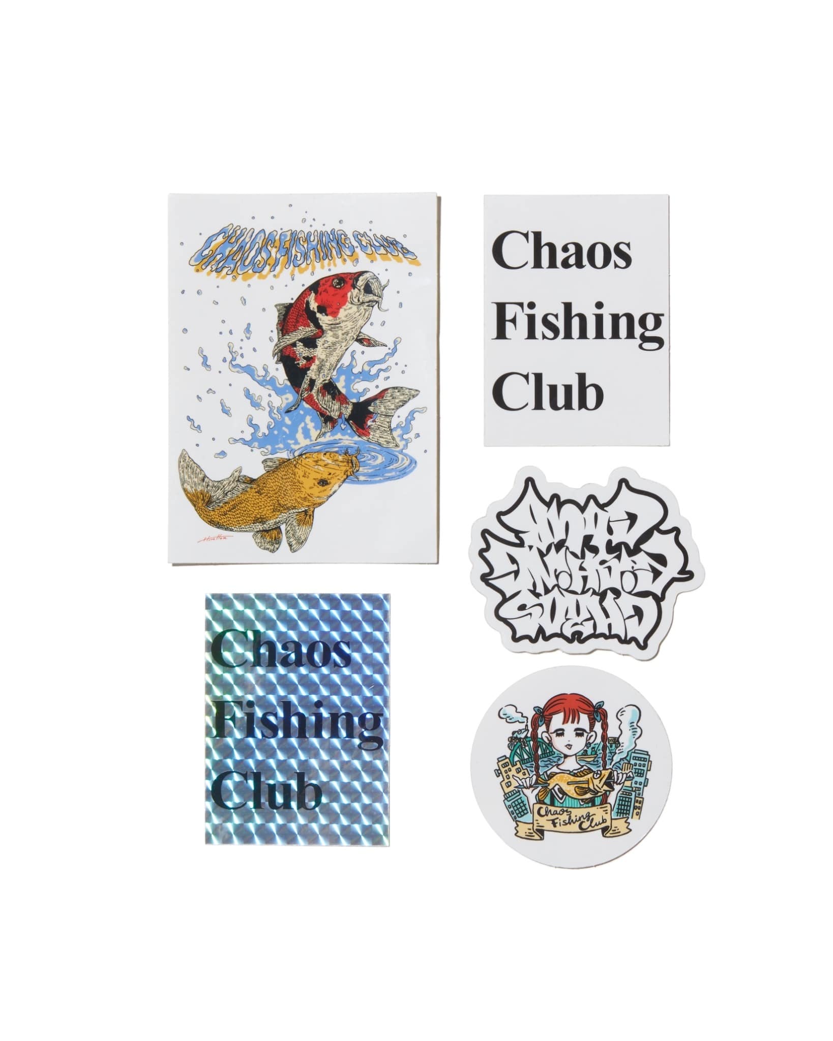 CHAOS FISHING CLUB/カオスフィッシングクラブ/STICKER SET FREE