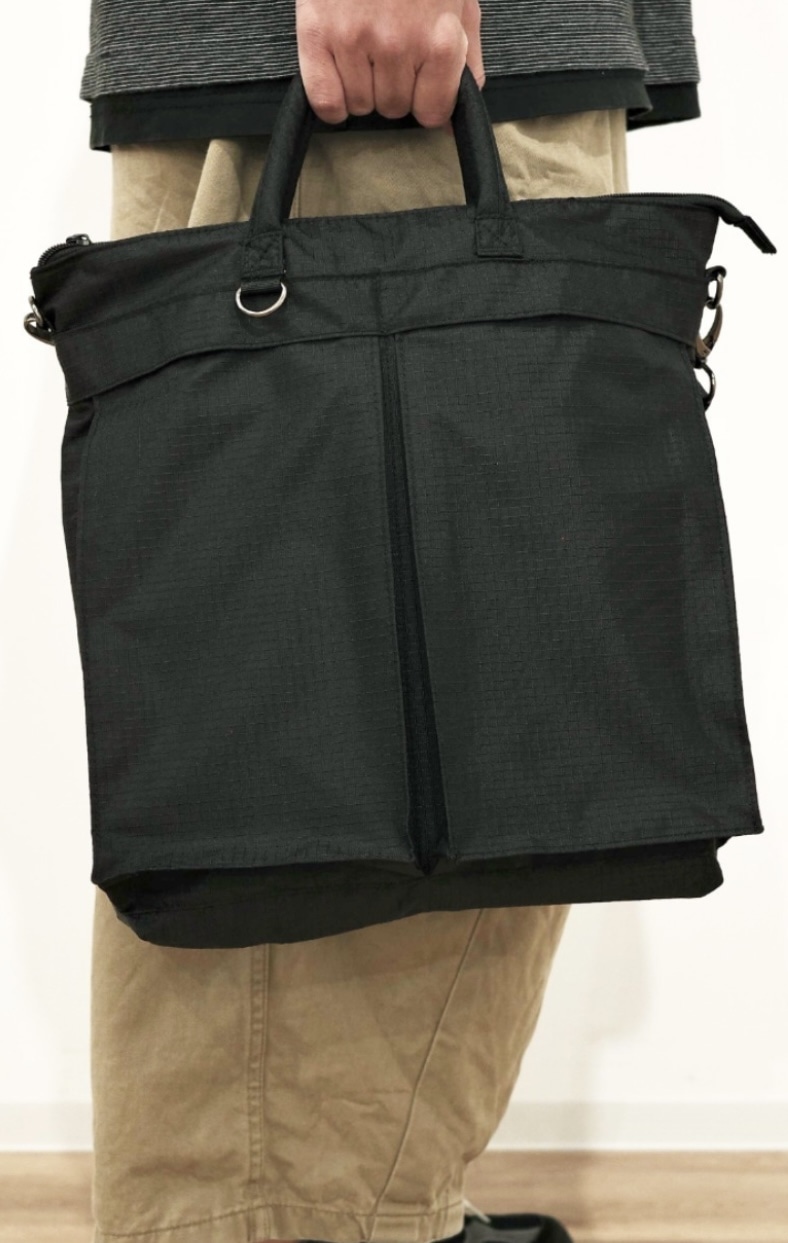 PACKING/パッキング/別注HELMET BAG ヘルメットバッグ BLACK FREE