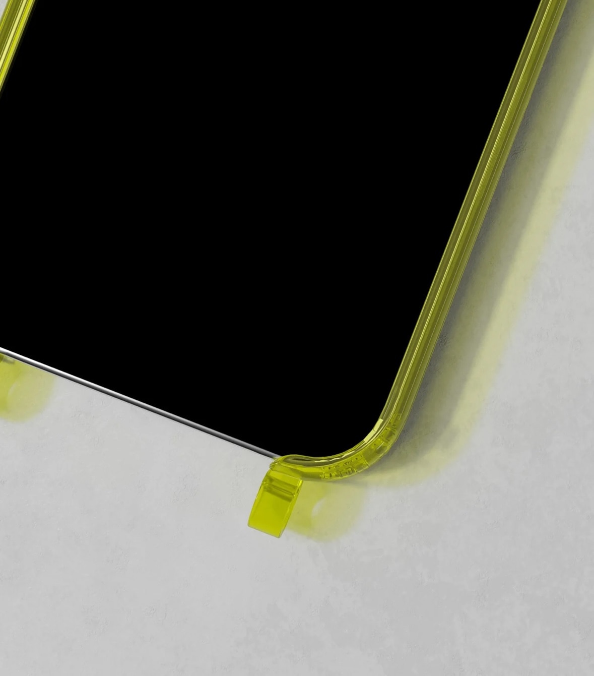 Topologie/トポロジー Verdon Phone Case  / Neon Yellow 【ケース単体】iPhoneケース　アイフォンケース イエロー 12/12PRO