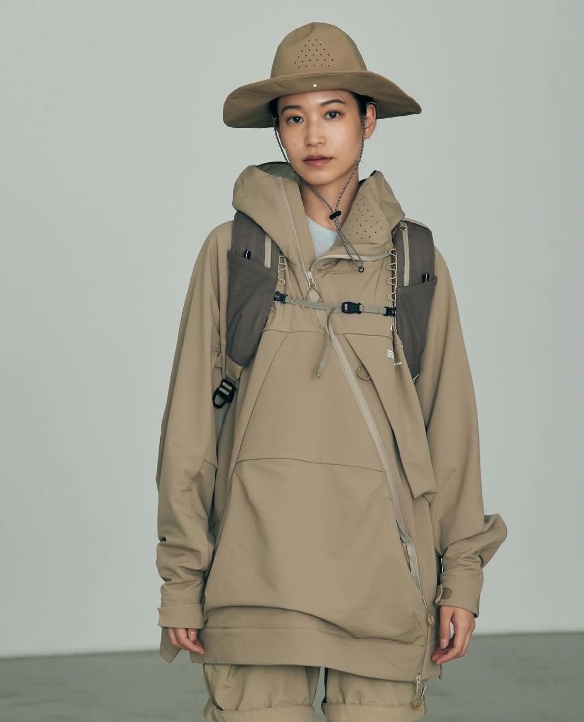 CMF OUTDOOR GARMENT/シーエムエフアウトドアガーメント/SLASH SOFT SHELL BEIGE M