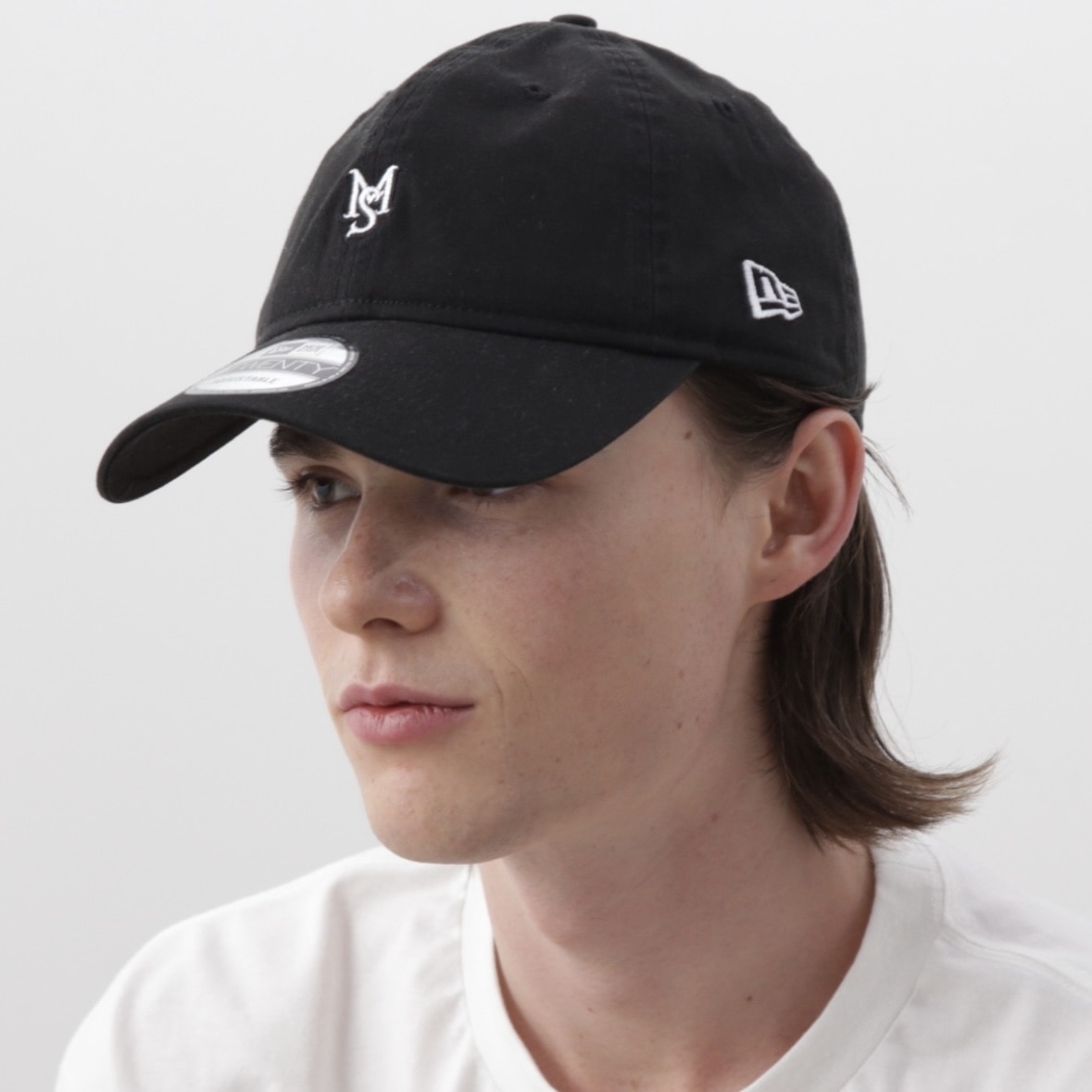 NEW ERA × MANASTASH/ ニューエラ×マナスタッシュ/9TWENTY MINI LOGO CAP /ミニロゴキャップ ブラック FREE