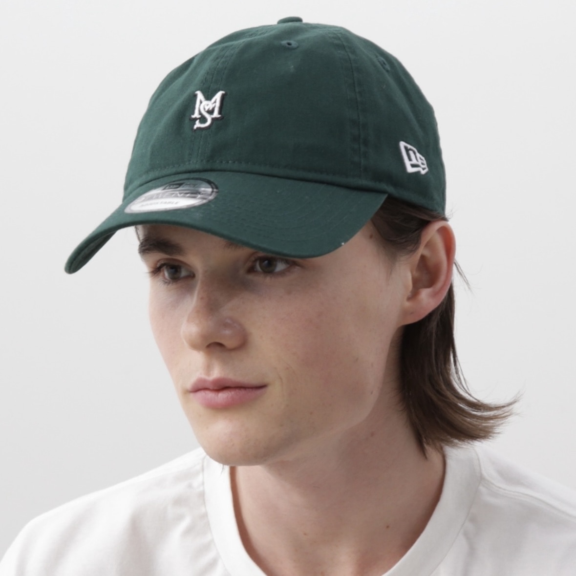NEW ERA × MANASTASH/ ニューエラ×マナスタッシュ/9TWENTY MINI LOGO CAP /ミニロゴキャップ グリーン FREE